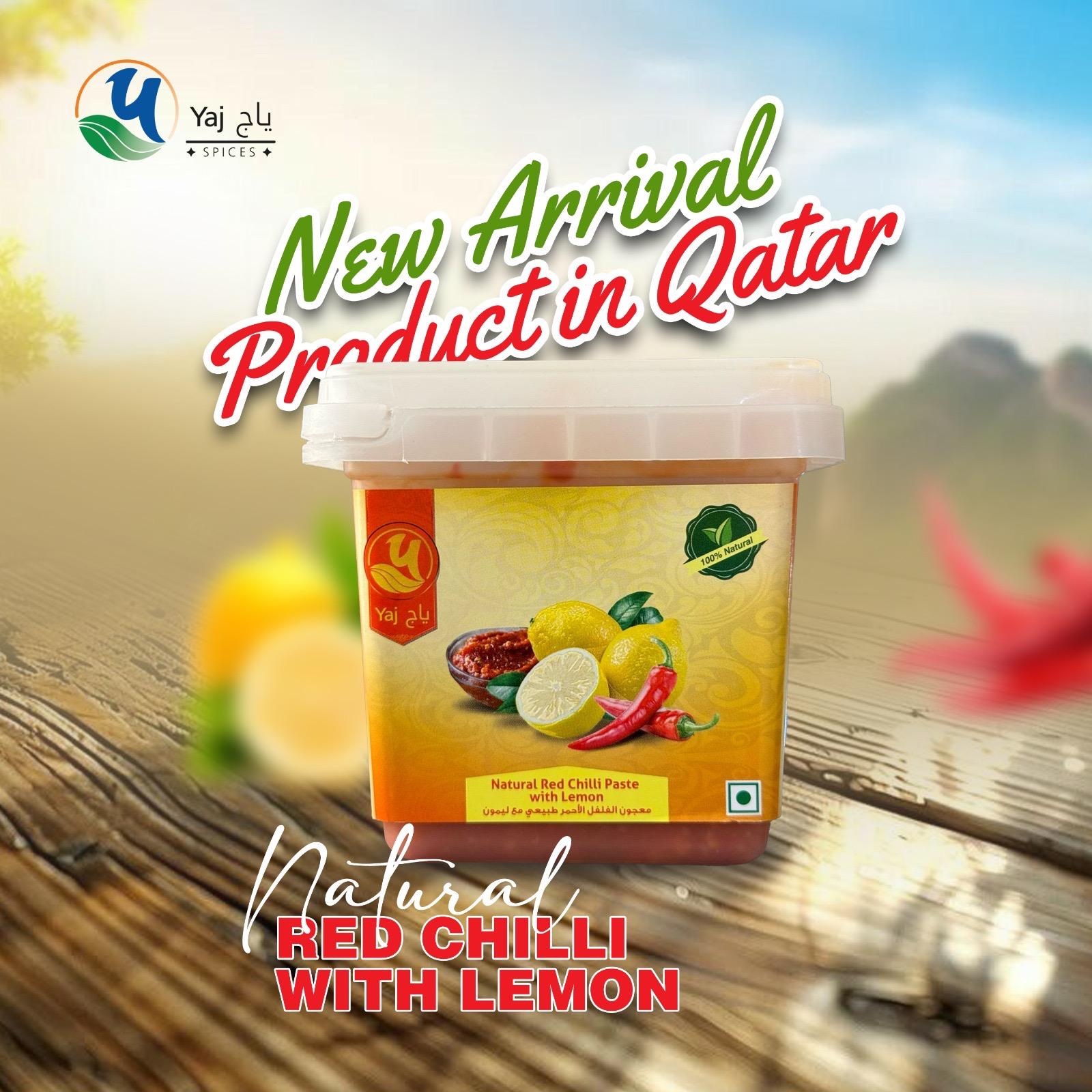 YAJ Natural Red Chilli with Lemon