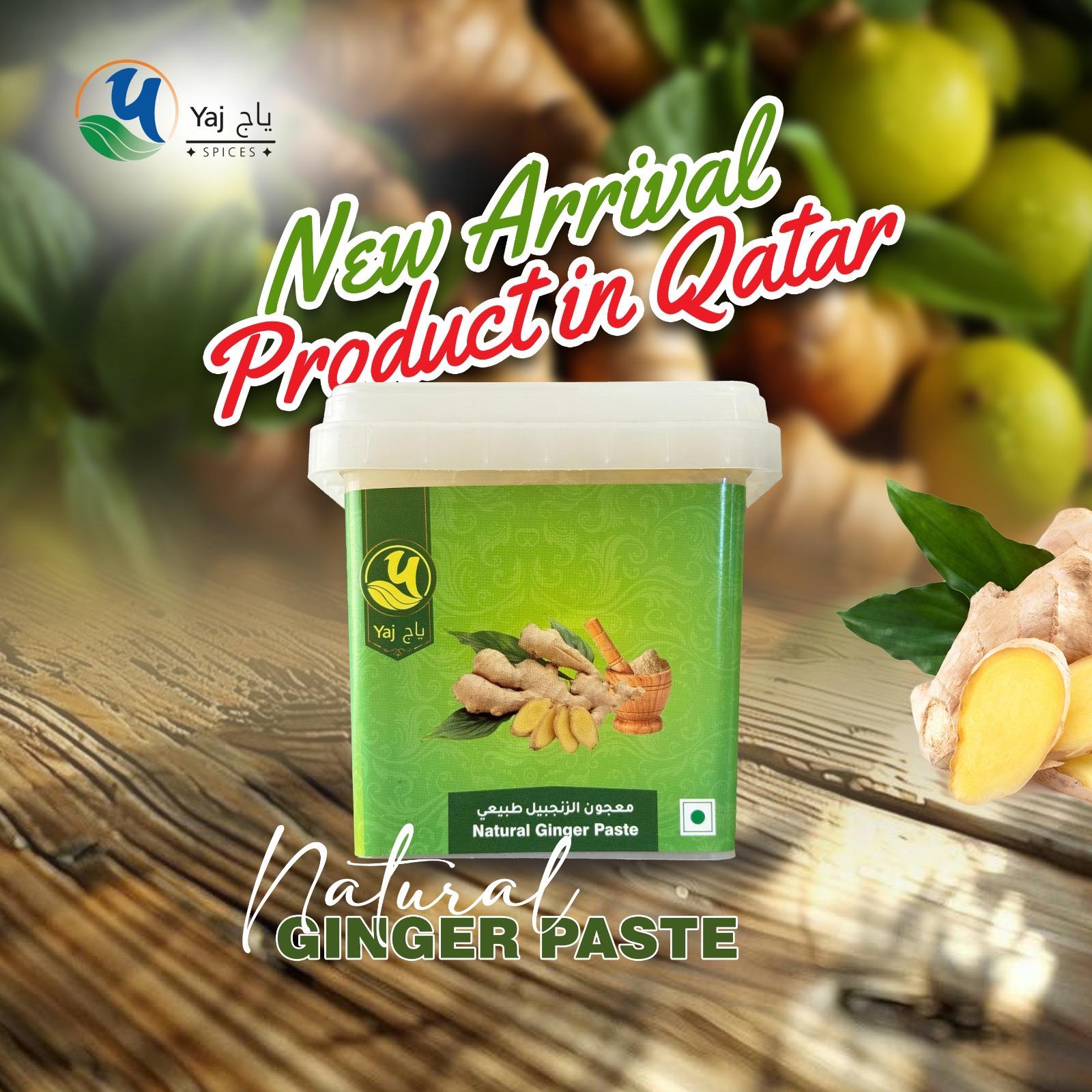 YAJ natural ginger paste product